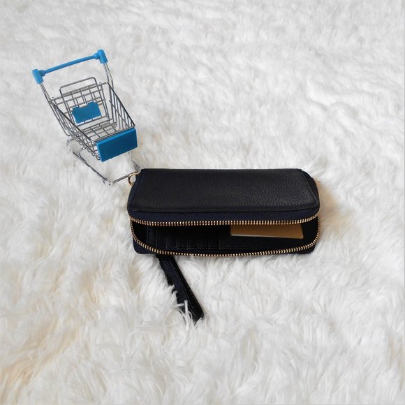 Michael Kors Large MF Phone Case Navy - Picture 6 of 13